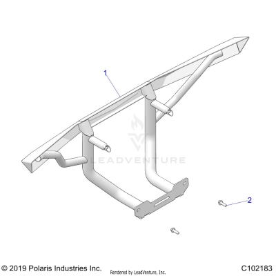 BODY, DELUXE BUMPERS - A25SLE95KN/KF (C102183)