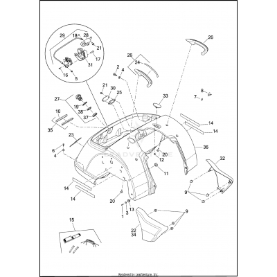 BODY ASSEMBLY AND SIDE COVERS - FLRT