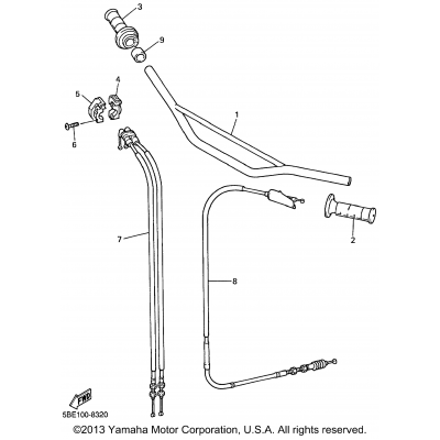 Steering Handle Cable