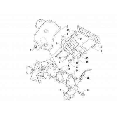 EXHAUST MANIFOLD ASSEMBLY