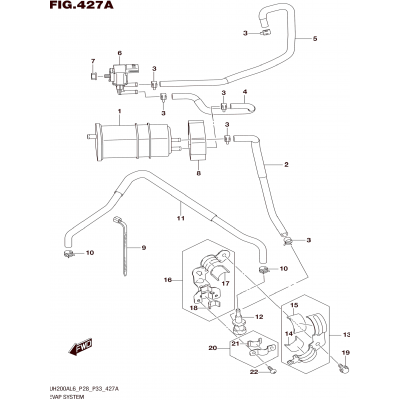 EVAP SYSTEM (UH200AL6 P33)