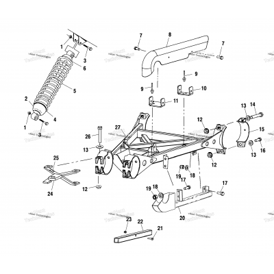 Swing Arm Weldment A01cl50aa (4964586458C002)