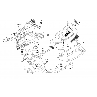 SKID PLATE AND SIDE PANEL ASSEMBLY