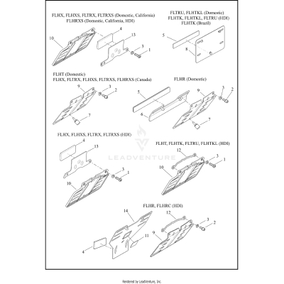LICENSE PLATE BRACKETS