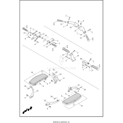 FOOTBOARDS & FOOTPEGS