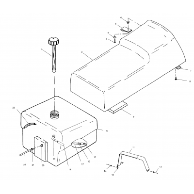 Seat & Gas Tank