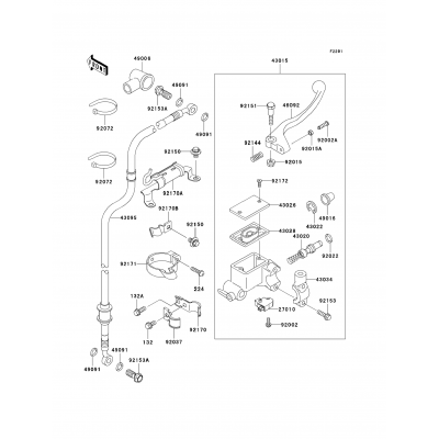 Front Master Cylinder