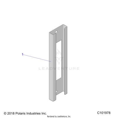 BODY, BRACKET REAR LIGHTS - A19S6E57F1/FL [C101978]