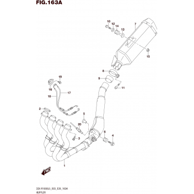 MUFFLER (GSX-R1000L5 E03)