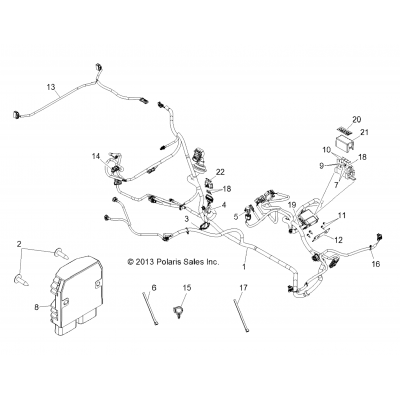 Electrical, Wire Harness, Eps R13vh7eai/E7eat