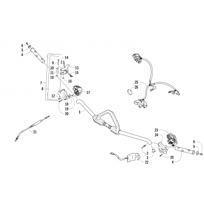 HANDLEBAR AND CONTROLS