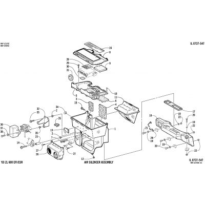 AIR SILENCER ASSEMBLY