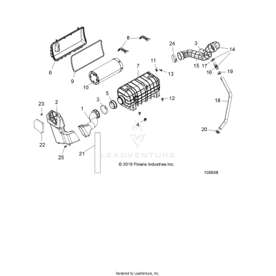 ENGINE, AIR INTAKE SYSTEM - A19DCE87AK (100658)