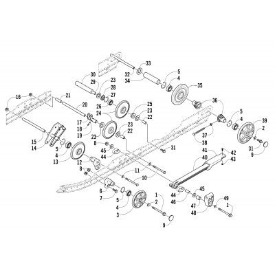 IDLER WHEEL ASSEMBLY