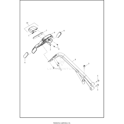 LICENSE PLATE BRACKET