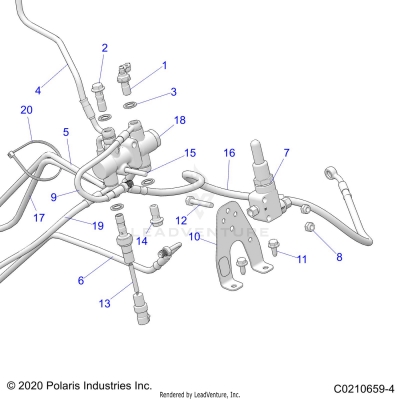 BRAKES, VALVE SYSTEM - A25SYE95PL (C0210659-4)