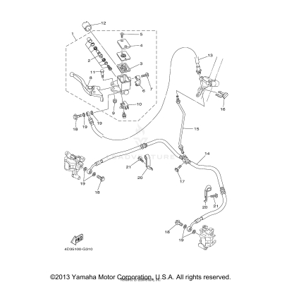 FRONT MASTER CYLINDER