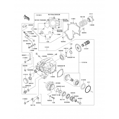 Front Bevel Gear