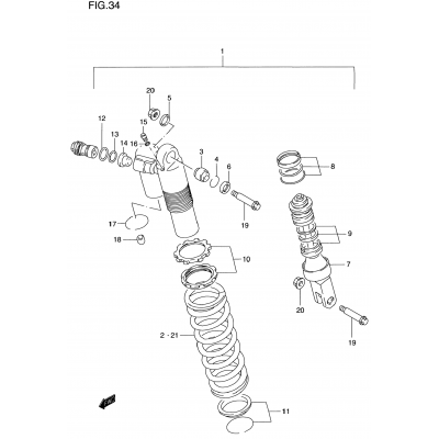 SHOCK ABSORBER (MODEL T)