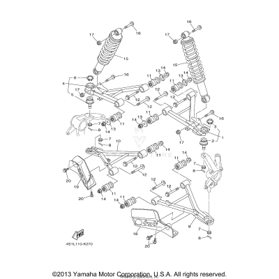 FRONT SUSPENSION WHEEL