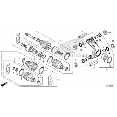 REAR KNUCKLE / REAR DRIVE SHAFT