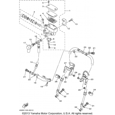 Front Master Cylinder