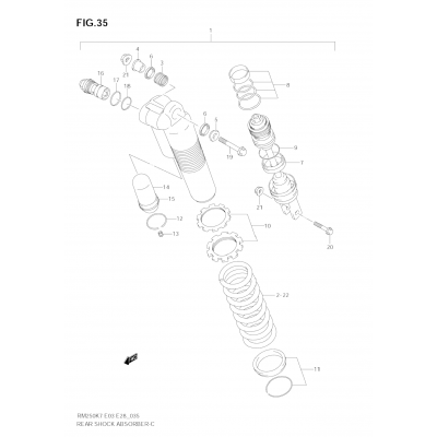 REAR SHOCK ABSORBER