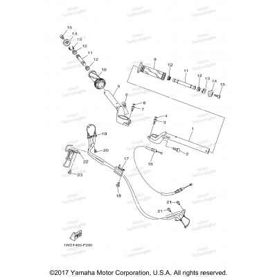 Steering Handle Cable