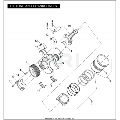 PISTONS AND CRANKSHAFTS