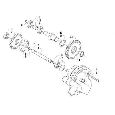 WATER PUMP ASSEMBLY