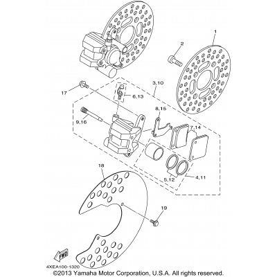 Front Brake Caliper