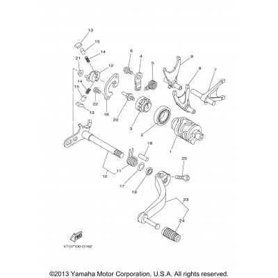 Shift Cam Fork