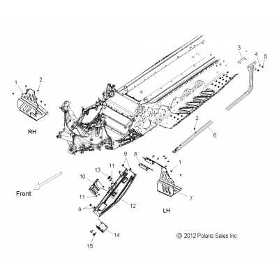 Chassis, Clutch Guard & Footrests All Options