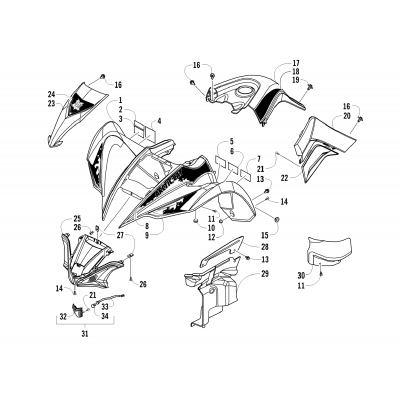 FRONT BODY ASSEMBLY