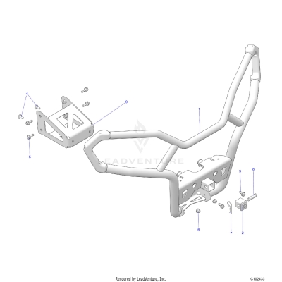 BODY, FRONT BUMPER UTILITY - A25SEG50B1/B3 (C102433)