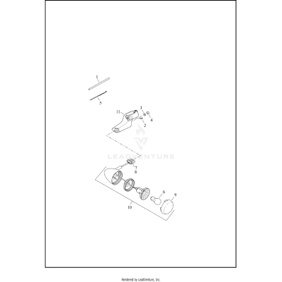 TURN SIGNALS, FRONT - 1200T