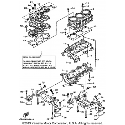 Cylinder Crankcase