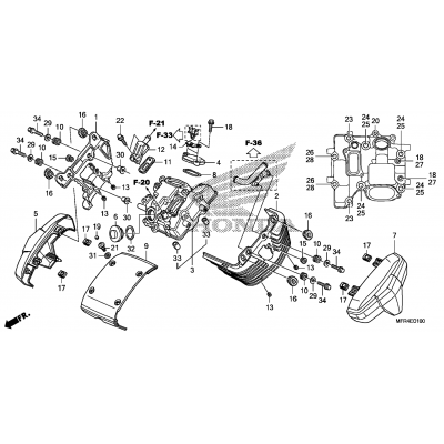 FRONT CYLINDER HEAD COVER