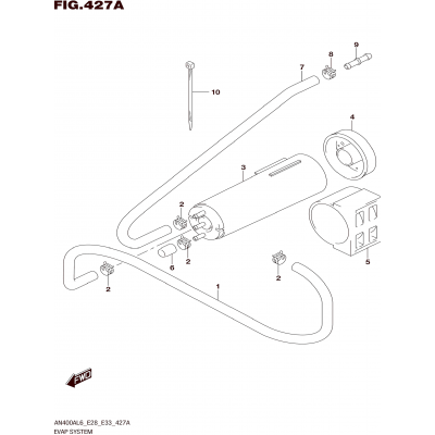 EVAP SYSTEM (AN400AL6 E33)