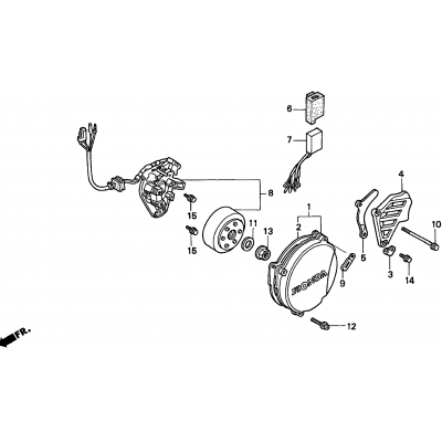 LEFT CRANKCASE COVER