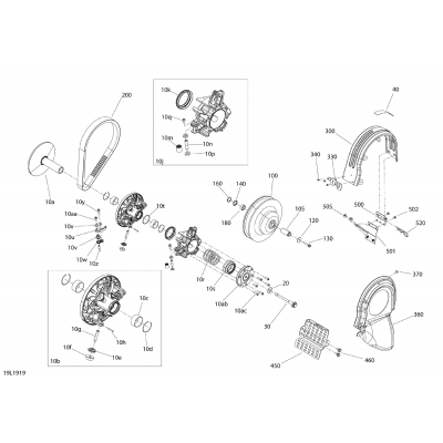 05- Pulley - Rave - 600 Racing