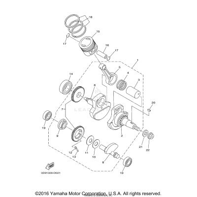 CRANKSHAFT PISTON