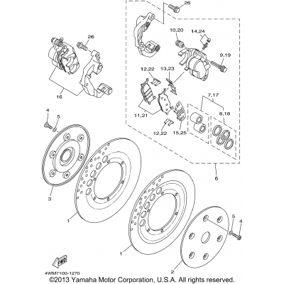 Front Brake Caliper