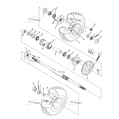 Rear Wheel Drive Assembly