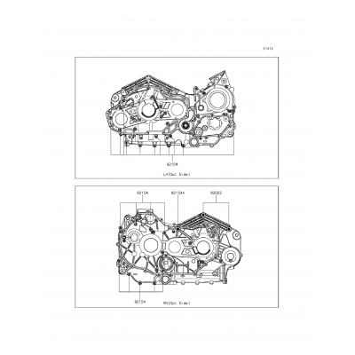 Crankcase Bolt Pattern