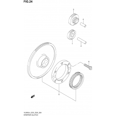 STARTER CLUTCH