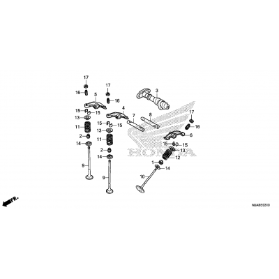 CAMSHAFT VALVE (RR.)