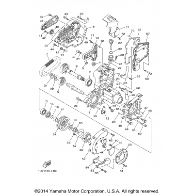 Middle Drive Gear