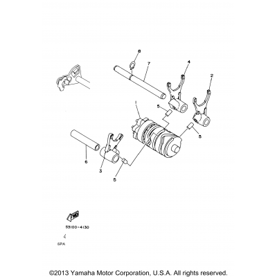 Shift Cam Fork