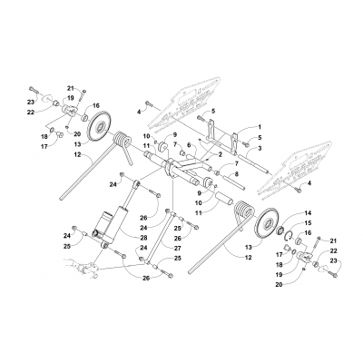 REAR SUSPENSION REAR ARM ASSEMBLY